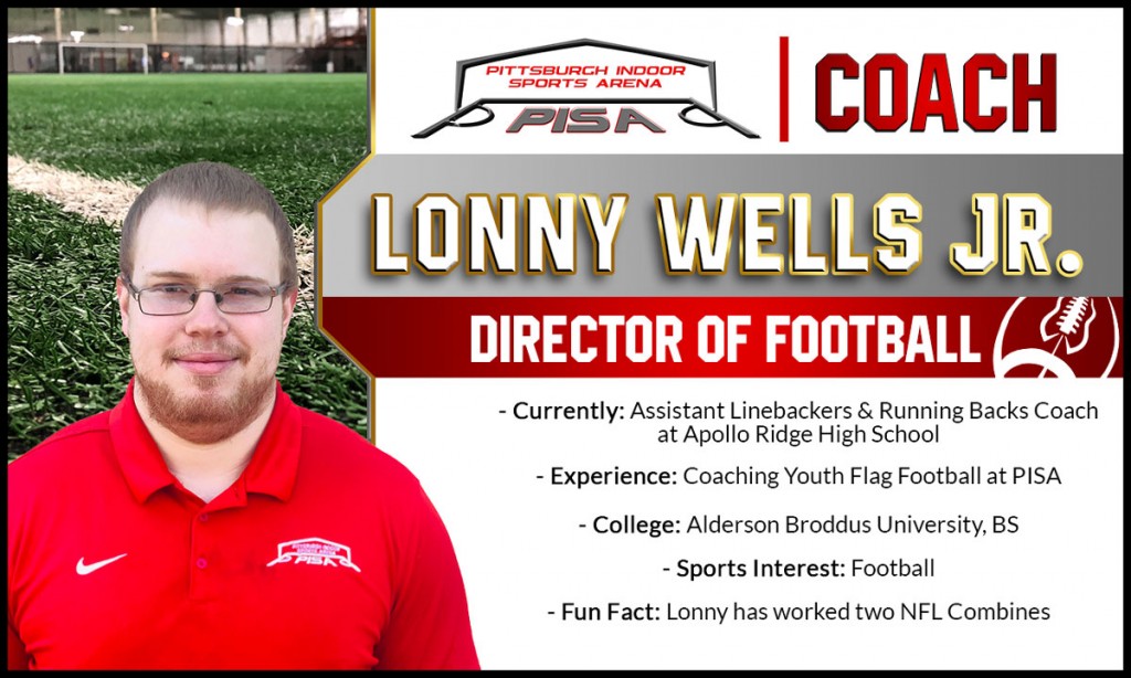 PISA Football Coach - Lonny Wells Jr.